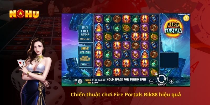 Chiến thuật chơi Fire Portals Rik88 hiệu quả